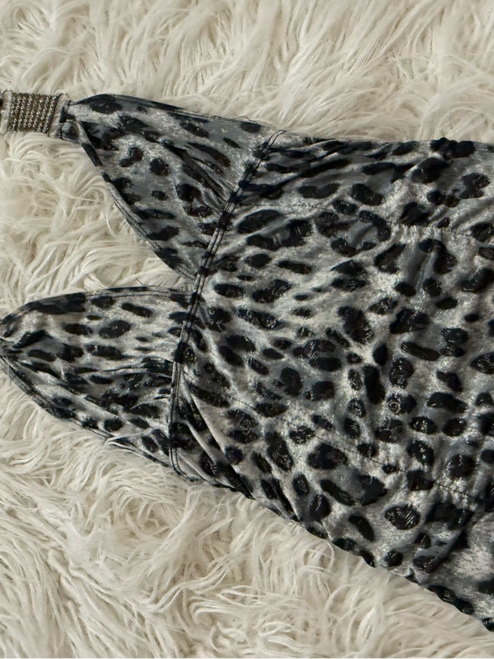 Leopard Halter Piece Dress - Y2K - Picture 3 of 3